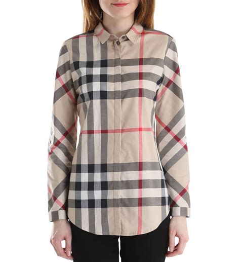 chemise burberry femme soldes